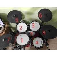 Lemon Drums T-850 Electronic Drum Kit (Pre owned)