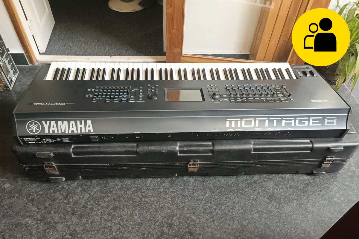 Yamaha Montage8 Synthesizer With Case (Pre-Owned)