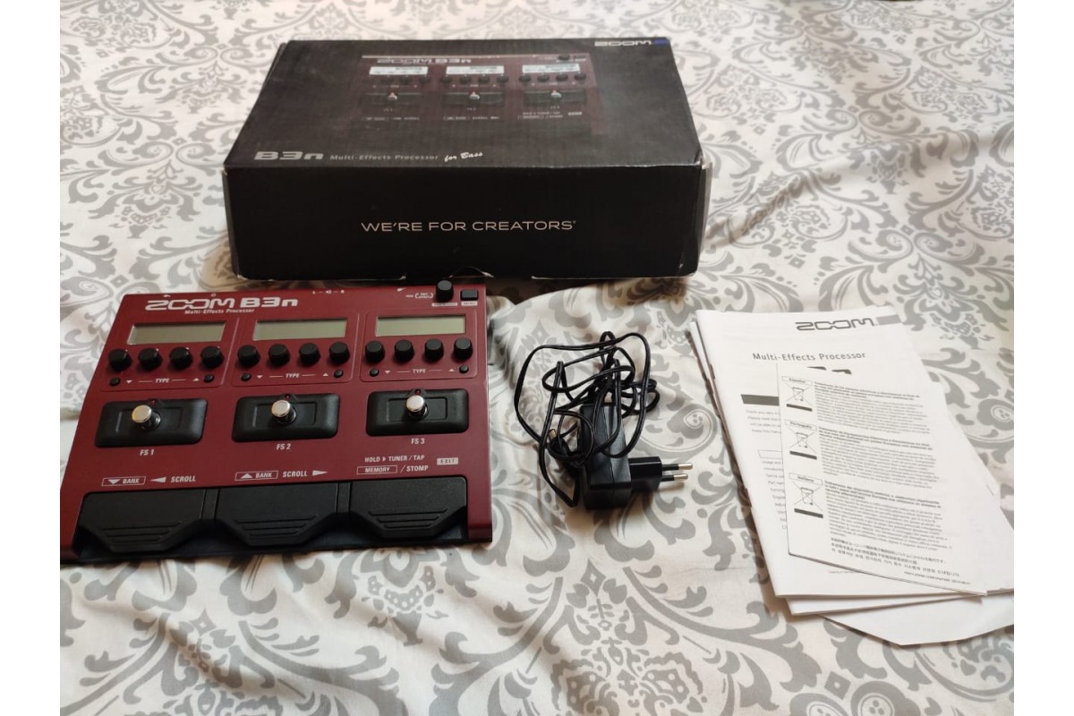 Zoom B3N Bass Multi-Effects Processor Reviews At Myron Moses Blog